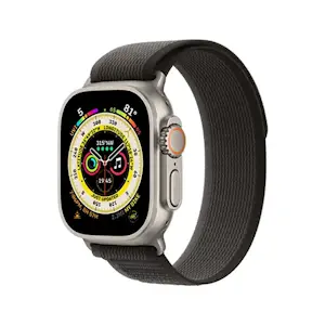 ساعت هوشمند اپل مدل apple watch ultra titanium case trail loop