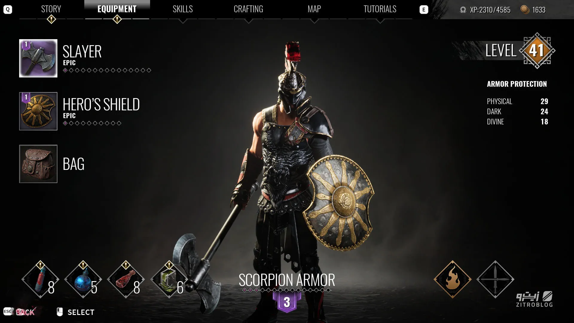 بررسی بازی Achilles: Legends Untold؛ ترکیب دیابلو و سولز