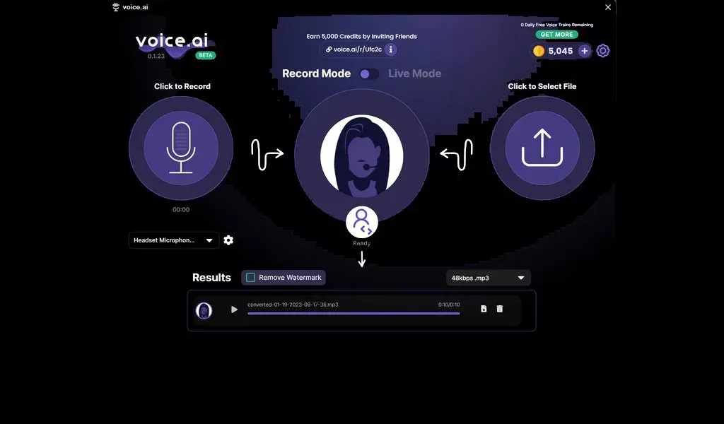 9. سرویس Voice.ai