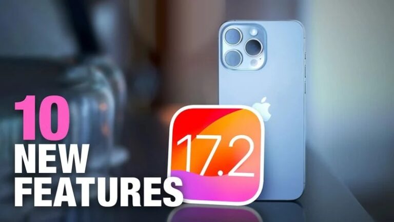 iOS 17.2 با وبژگی‌های جدید به زودی منتشر می‌شود