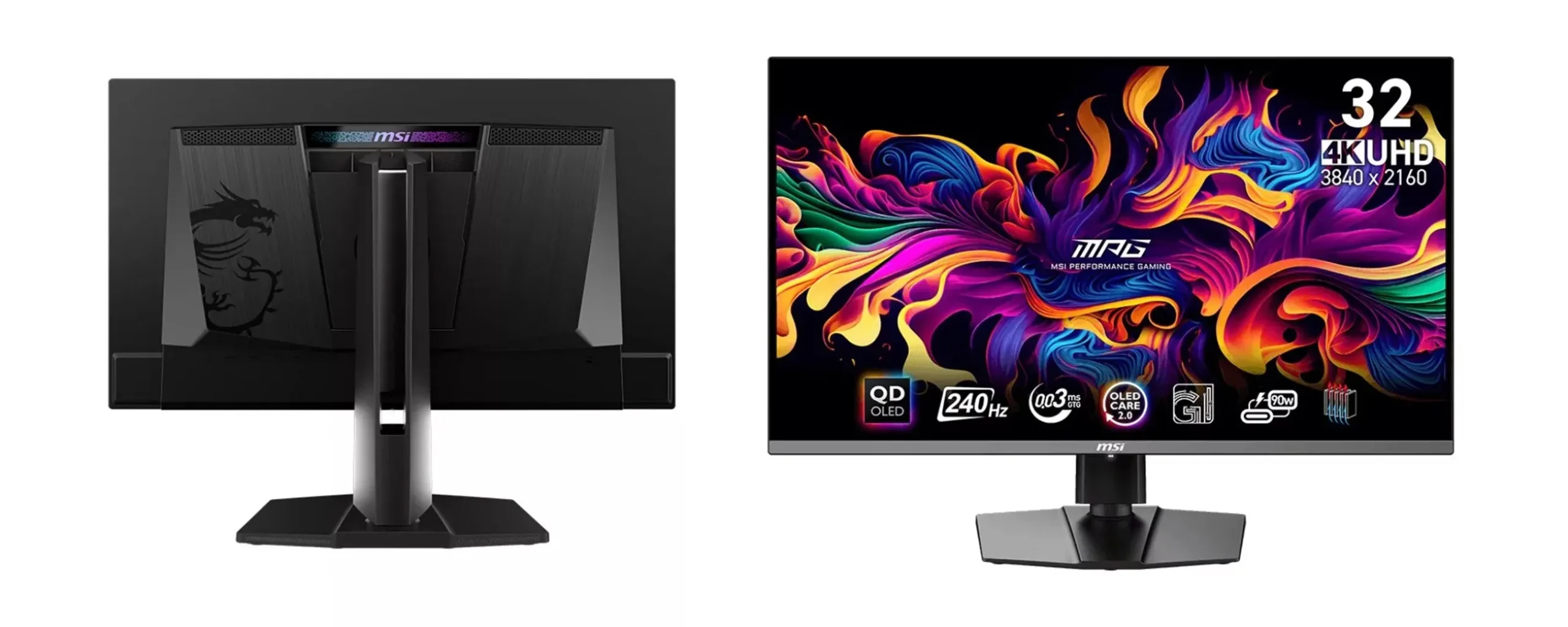 MSI از پنج مانیتور گیمینگ QD-OLED در اندازههای 27 تا 49 اینچی پرده برداشت