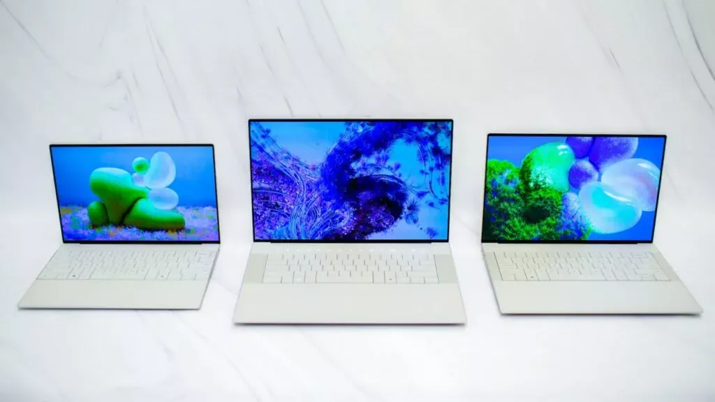 مشخصات سخت‌افزاری لپ‌تاپ‌های سری XPS دل