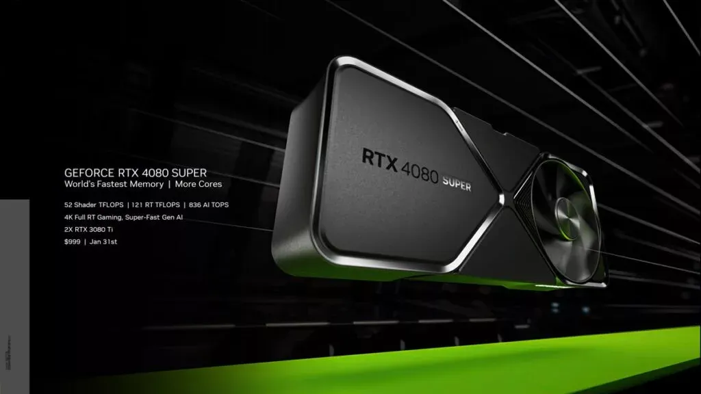کارت گرافیک انویدیا RTX 4080 SUPER