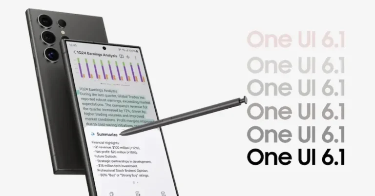 این گوشی‌ها بروزرسانی One UI 6.1 را دریافت می‌کنند