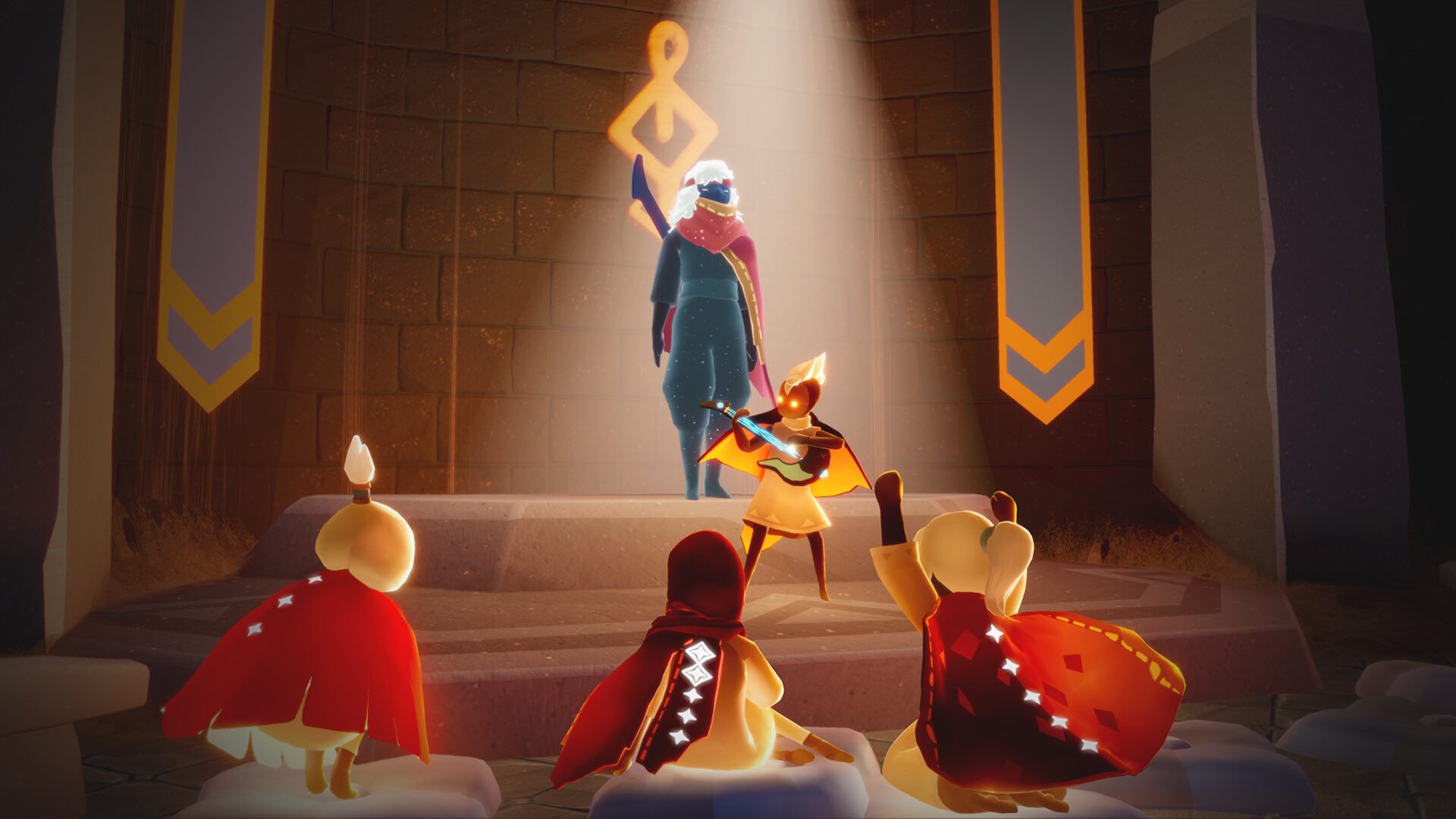 Sky: Children of Light از بهترین بازیهای گوشی اندرویدی
