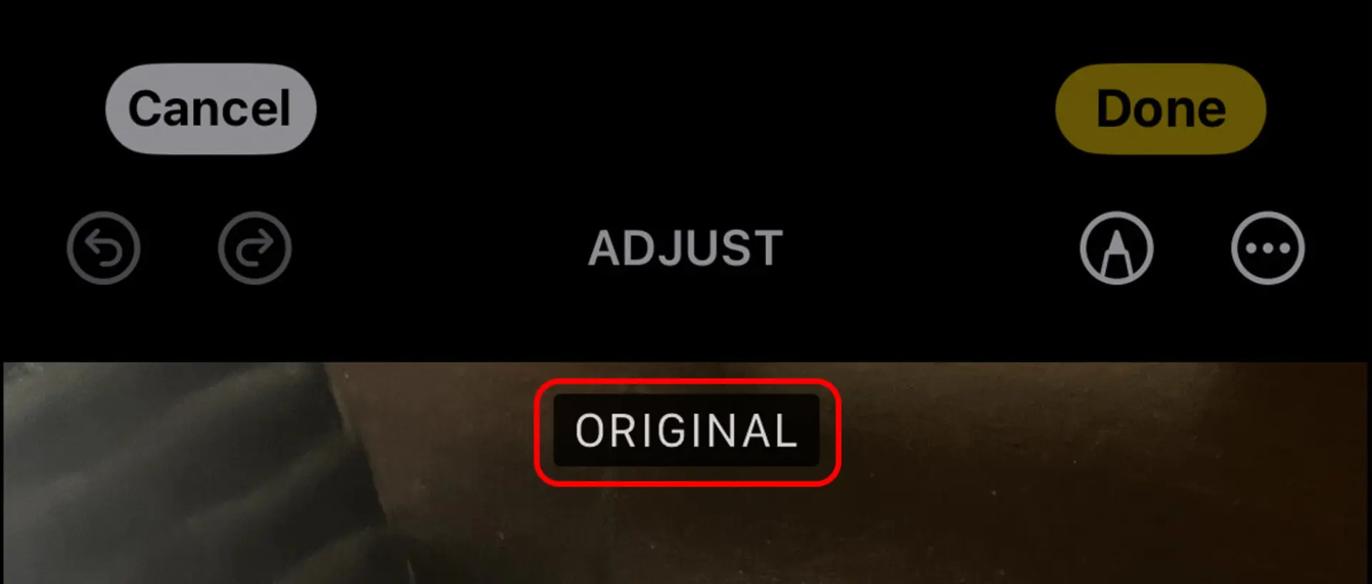 پیش نمایش تغییرات عکس و نمایش عکس اصلی با برچسب original