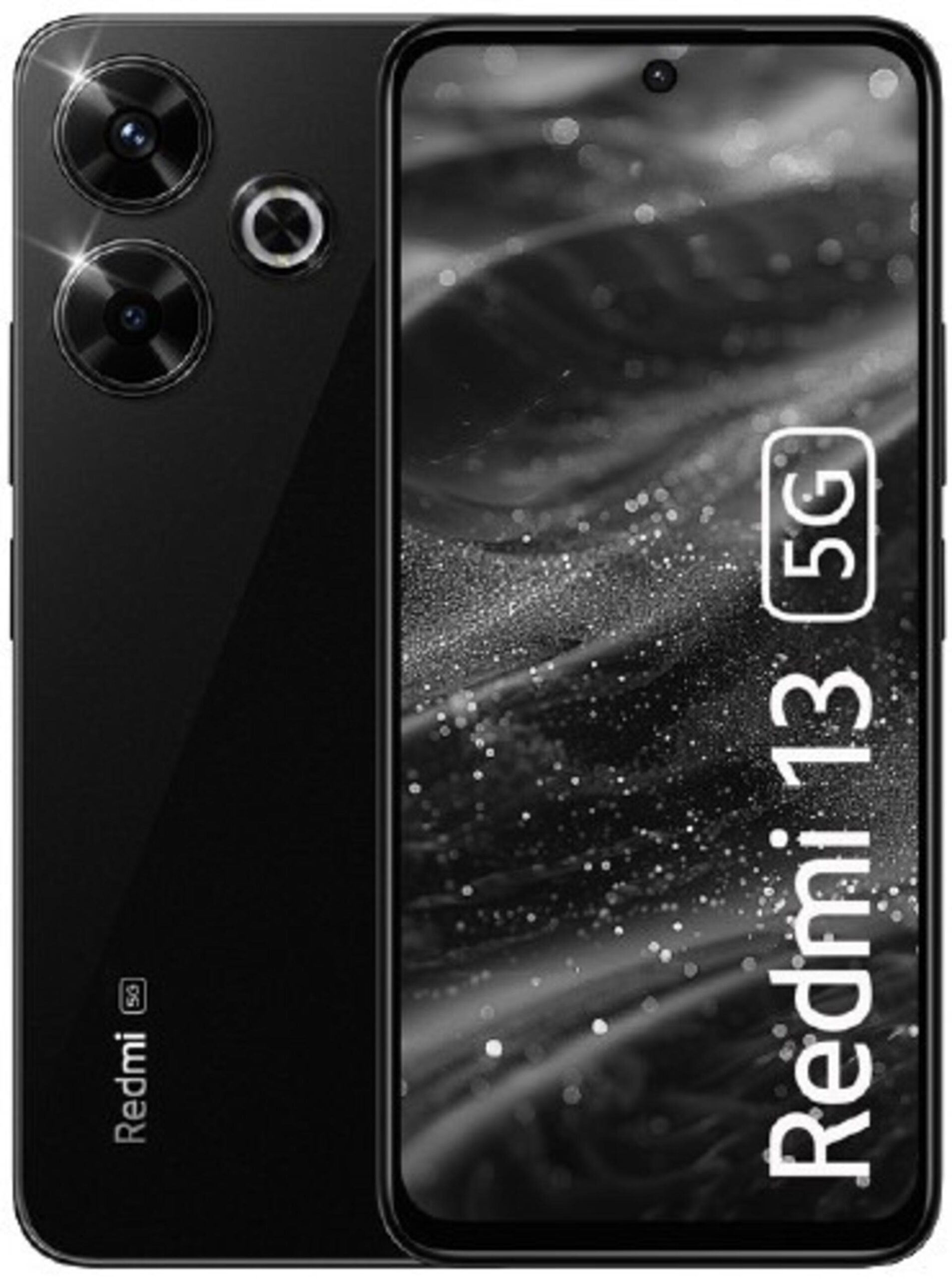 پنل پشتی و جلویی گوشی شیائومی ردمی ۱۳ 5G مشکی