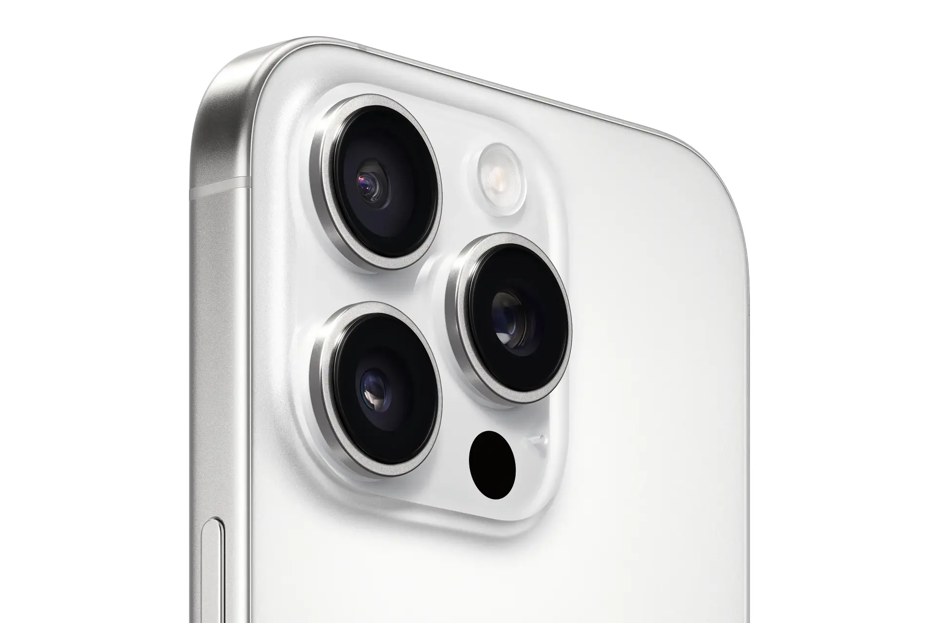 چینش دوربین گوشی موبایل آیفون 16 پرو اپل سفید / Apple iPhone 16 Pro