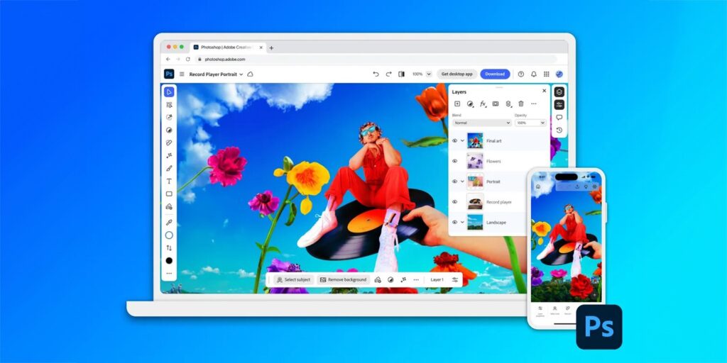 فتوشاپ آیفون