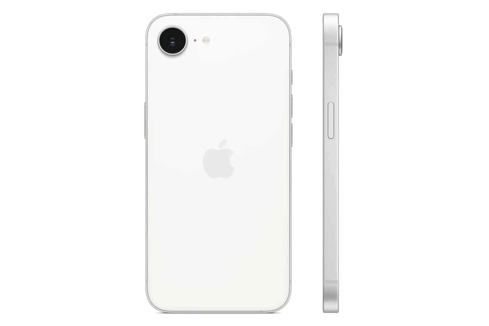 پنل پشت و فریم گوشی موبایل آیفون 16e اپل سفید / Apple iPhone 16e