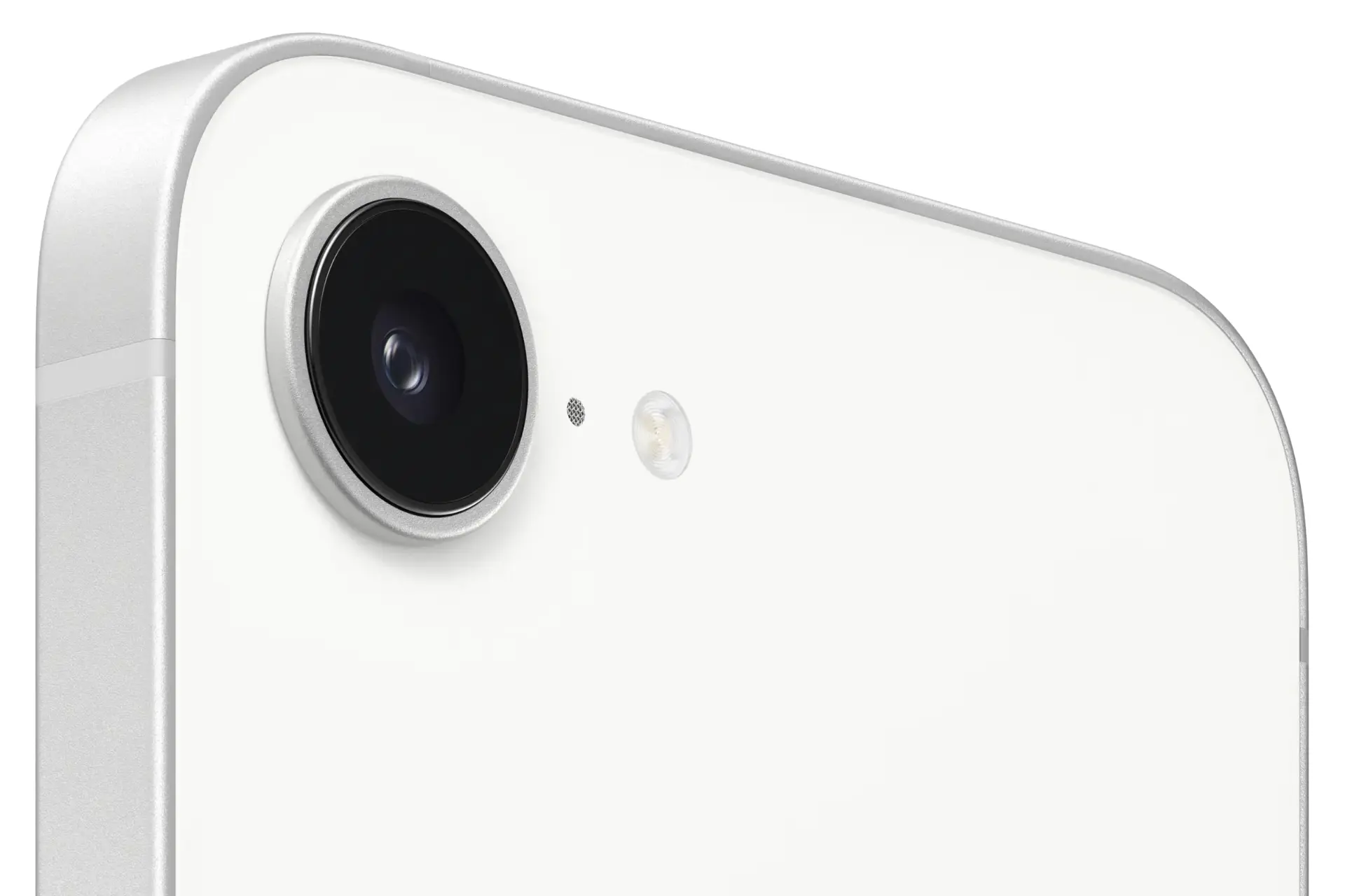 دوربین اصلی گوشی موبایل آیفون 16e اپل سفید / Apple iPhone 16e