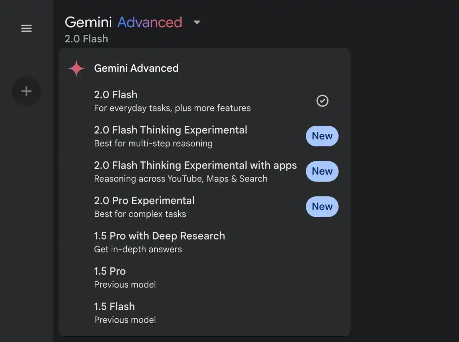 Gemini 2.0 Flash Thinking Experimental app