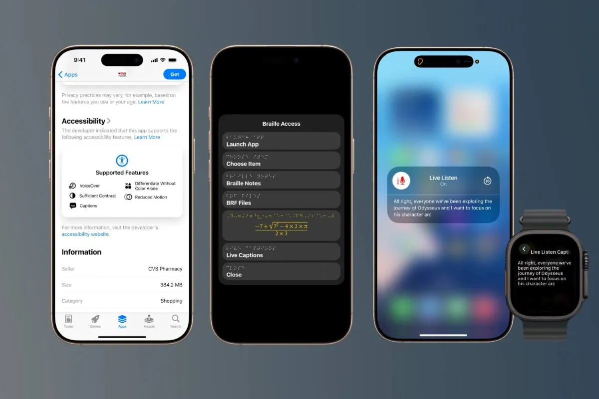 اپل بخشی از ویژگیهای جدید iOS 19 را معرفی کرد؛ از برچسبهای اپ استور تا خط بریل اپل بخشی از ویژگیهای جدید iOS 19 را معرفی کرد؛ از برچسبهای اپ استور تا خط بریل