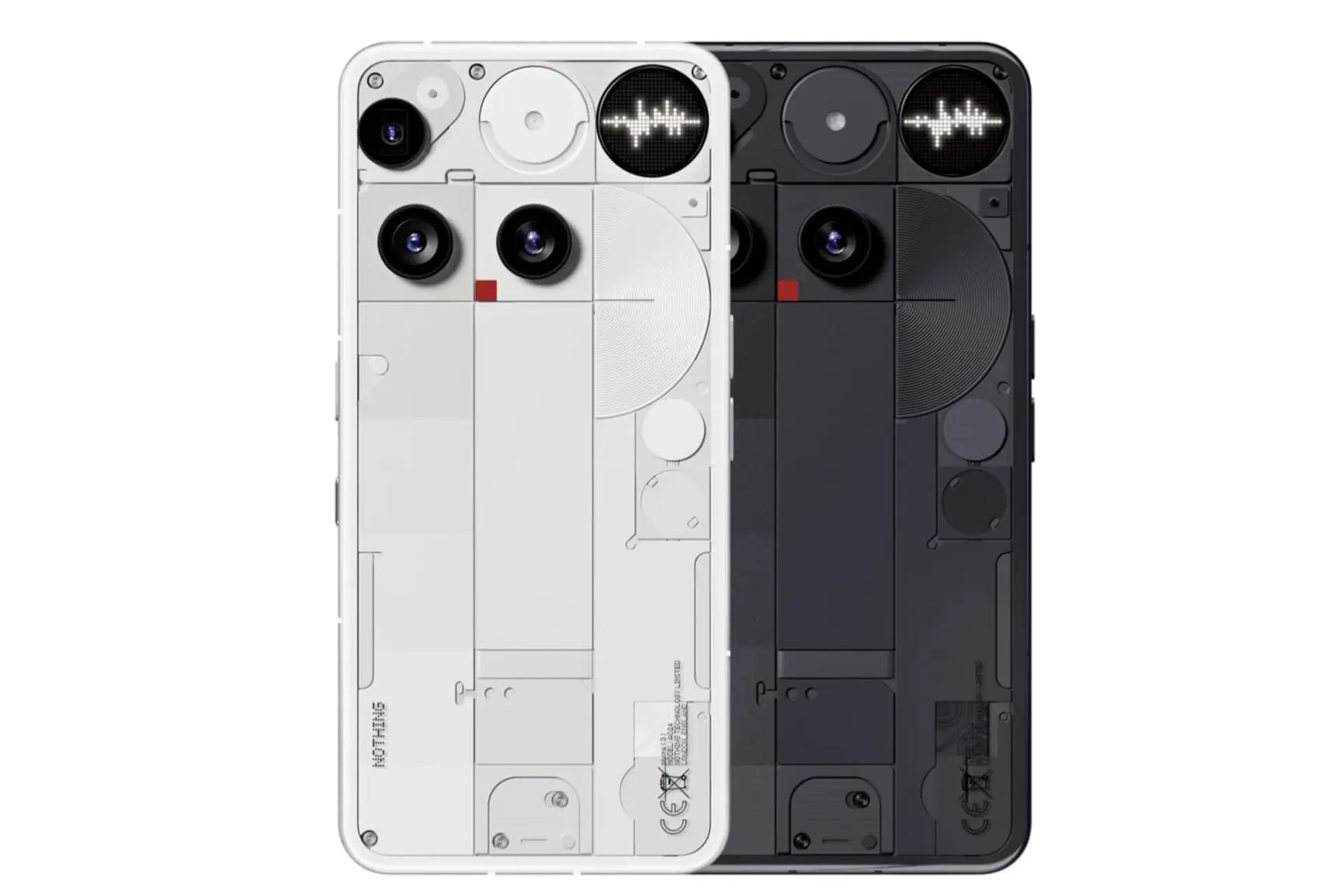ناتینگ فون ۳ / Nothing Phone 3 مدل مشکی و سفید