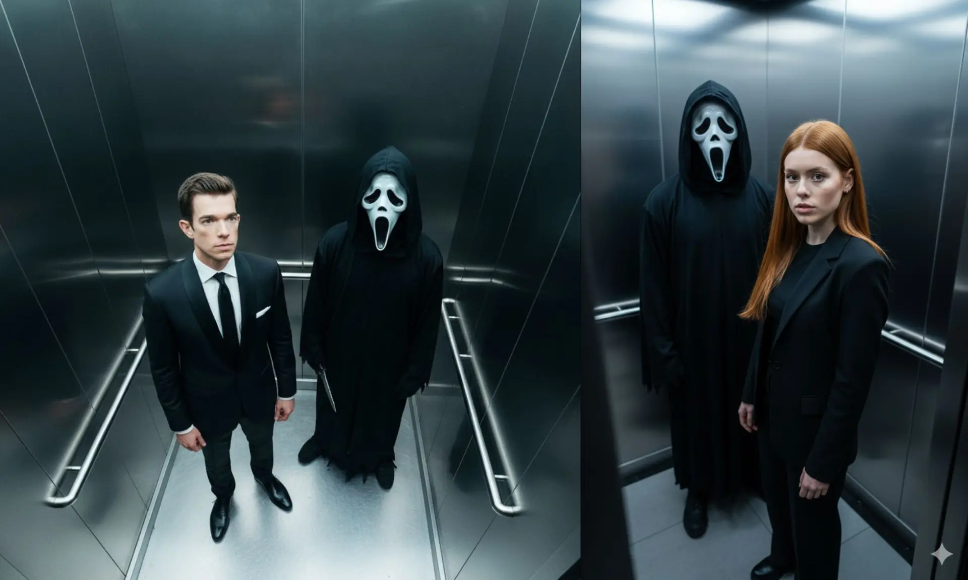 Ghost Face در آسانسور