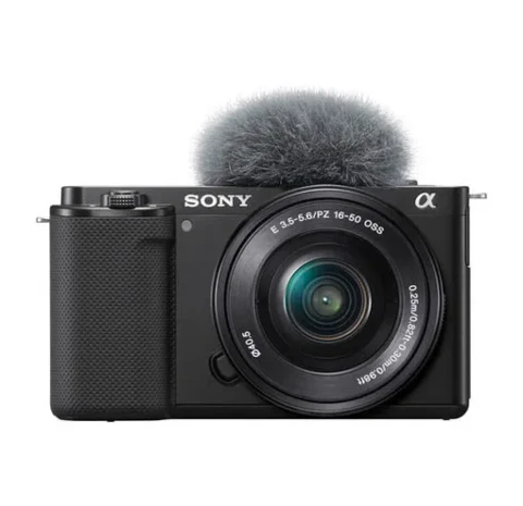 دوربین عکاسی بدون آیینه سونی مدل ZV-E10 با لنز 16-50 دوربین عکاسی بدون آیینه سونی مدل ZV-E10 با لنز 16-50