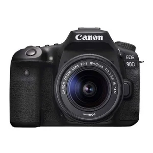 دوربین عکاسی کانن مدل 90D با لنز 18-55 IS STM