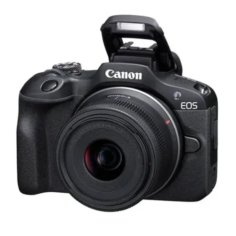 دوربین عکاسی بدون آیینه کانن مدل R100 با لنز 18-45 mm دوربین عکاسی بدون آیینه کانن مدل R100 با لنز 18-45 mm