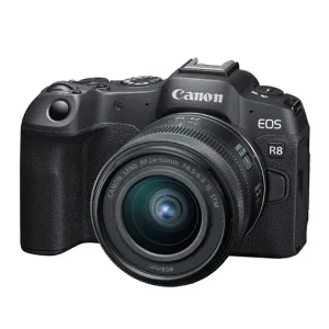 دوربین عکاسی بدون آیینه کانن مدل R8 با لنز 24-50 STM mm دوربین عکاسی بدون آیینه کانن مدل R8 با لنز 24-50 STM mm