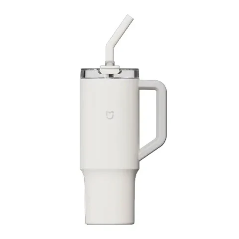 فلاسک ضد زنگ 1 لیتری شیائومی مدل Xiaomi Mijia Straw Cup 1L Stainless Steel