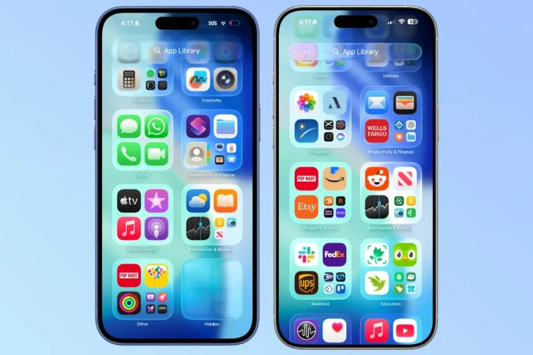 جنجال طراحی شیشه‌ای iOS 26؛ تمام تغییرات نسخه جدید را ببینید