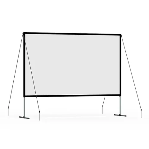 پرده نمایش ایستاده ونبو 100 اینچ مدل folding projector screen