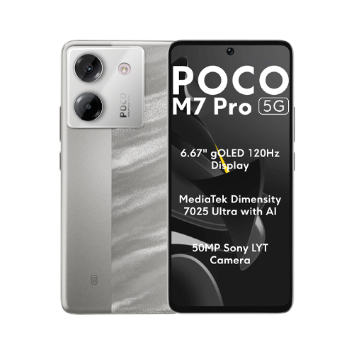 گوشی موبایل شیائومی مدل POCO M7 PRO 5G دوسیم کارت 512 گیگابایت رم 12 گوشی موبایل شیائومی مدل POCO M7 PRO 5G دوسیم کارت 512 گیگابایت رم 12