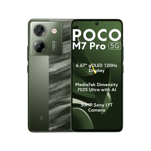 گوشی موبایل شیائومی مدل POCO M7 PRO 5G دوسیم کارت 512 گیگابایت رم 12 گوشی موبایل شیائومی مدل POCO M7 PRO 5G دوسیم کارت 512 گیگابایت رم 12