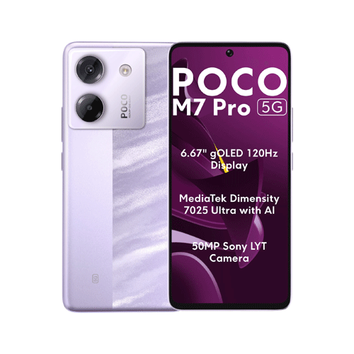 گوشی موبایل شیائومی مدل POCO M7 PRO 5G دوسیم کارت 512 گیگابایت رم 12 گوشی موبایل شیائومی مدل POCO M7 PRO 5G دوسیم کارت 512 گیگابایت رم 12