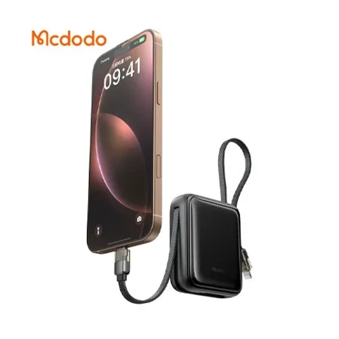 پاوربانک مک دودو مدل MC-2550 LED Display Version ظرفیت 10000 میلی‌آمپر ساعت
