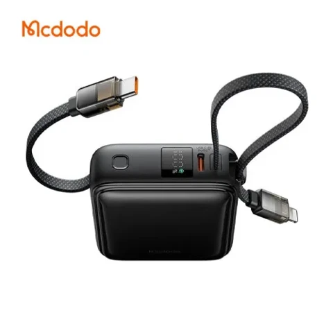 پاوربانک مک دودو مدل MC-2550 LED Display Version ظرفیت 10000 میلی‌آمپر ساعت