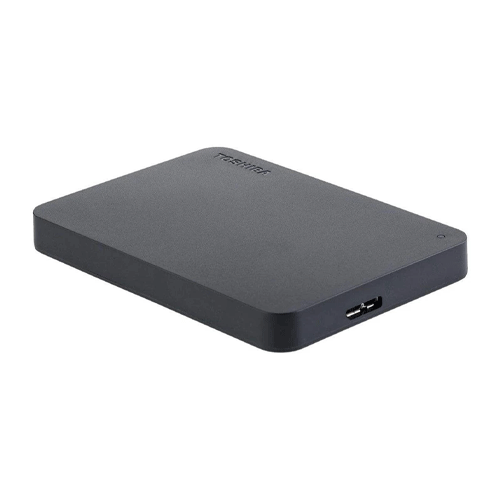 هارد اکسترنال توشیبا مدل Canvio Basics ظرفیت دو ترابایت دارای رابط USB Type-A 3.0