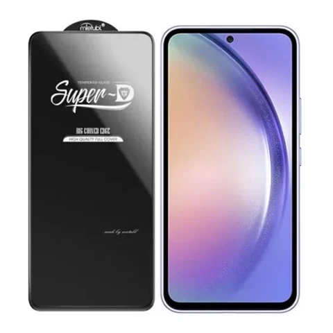 گلس گوشی سامسونگ galaxy A55 مدل super D گلس گوشی سامسونگ galaxy A55 مدل super D