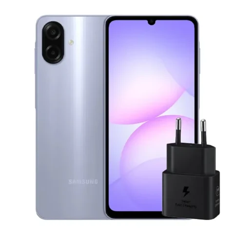 گوشی موبایل سامسونگ مدل Galaxy A07 دو سیم کارت ظرفیت 128گیگابایت و رم 6 گیگابایت به همراه آدابتور