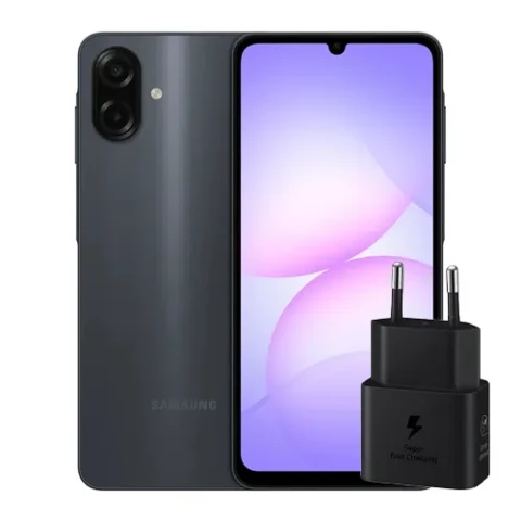 گوشی موبایل سامسونگ مدل Galaxy A07 دو سیم کارت ظرفیت 128گیگابایت و رم 6 گیگابایت به همراه آدابتور