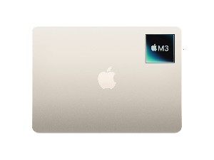 لپ تاپ 13.6 اینچی اپل مدل MacBook Air MRXT3 2024-M3 8GB 256SSD