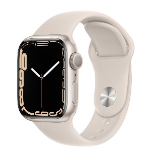 ساعت هوشمند کارکرده APPLE WATCH سری 7 سایز 41 میلی متر طلایی ساعت هوشمند کارکرده APPLE WATCH سری 7 سایز 41 میلی متر طلایی