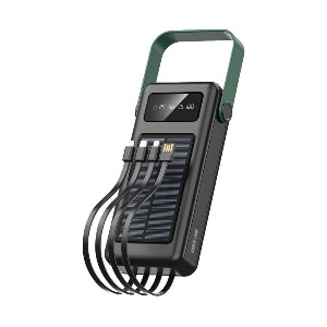 پاوربانک خورشیدی گرین لاین مدلSolar Max با ظرفیت 30000 میلی آمپر