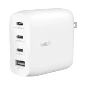 شارژر 112 وات 4 پورت بلکین BoostCharge GaN مدل WCH017