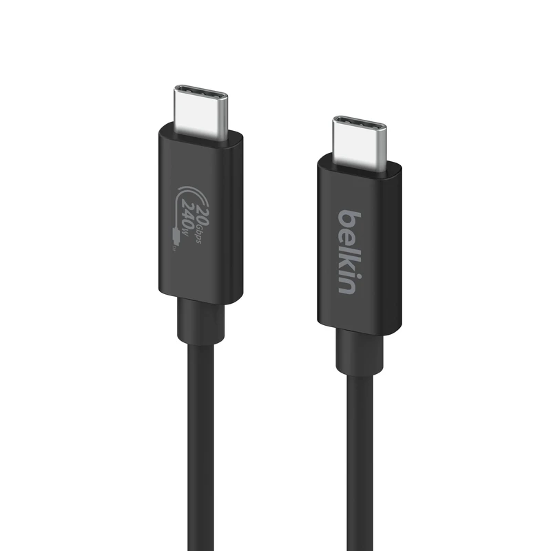 کابل USB4 بلکین مدل INZ004 ظرفیت 240 وات و سرعت 20 گیگابیت