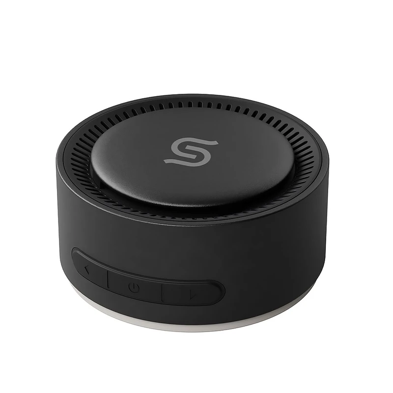 اسپیکر بلوتوثی و شارژر بی‌سیم پرودو مدل Soundtec Uniq