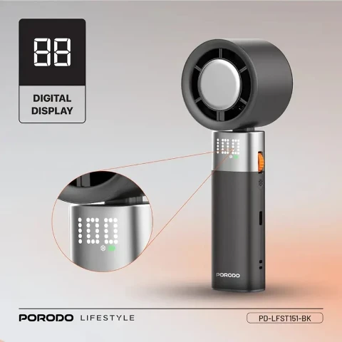 پنکه دستی پرودو مدل HANDHELD TURBO FAN