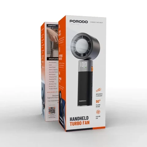 پنکه دستی پرودو مدل HANDHELD TURBO FAN