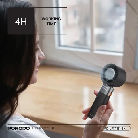 پنکه دستی پرودو مدل HANDHELD TURBO FAN
