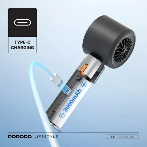 پنکه دستی پرودو مدل HANDHELD TURBO FAN
