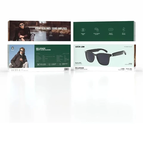 عینک هوشمند گرین لاین مدل بلگراد Green Lion Belgrade Smart Audio Glasses