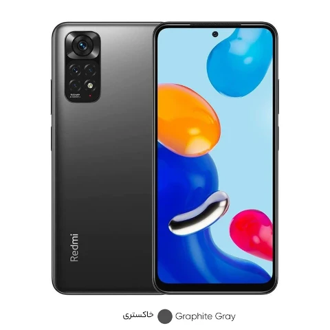 گوشی موبایل کارکرده شیائومی مدل REDMI NOTE 11 با حافظه ی 128 گیگابایت-ظرفیت رم 6