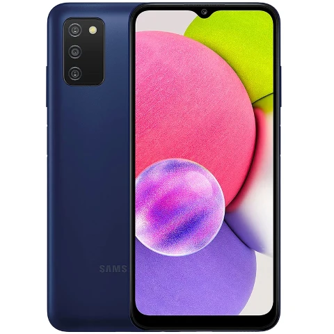 گوشی کارکرده سامسونگ GALAXY A03s حافظه 64 رم 4 گیگابایت