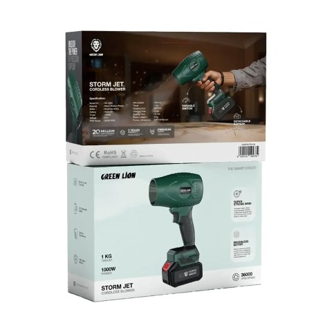 جت فن دمنده باد گرین لاین Green Lion Storm Jet Cordless Blower