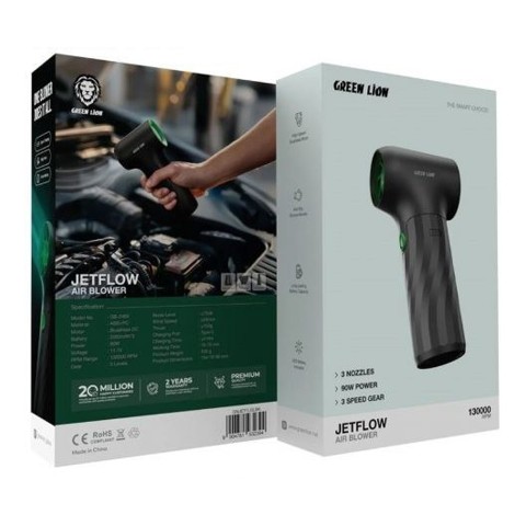 جت فن گرین لاین Green Lion Jetflow Air Blower GNJETFLBLBK جت فن گرین لاین Green Lion Jetflow Air Blower GNJETFLBLBK